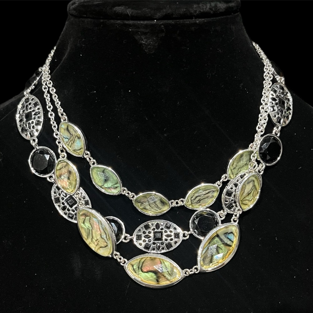 Two Pairs Of Gloria Vanderbilt Necklaces. New With Tags.